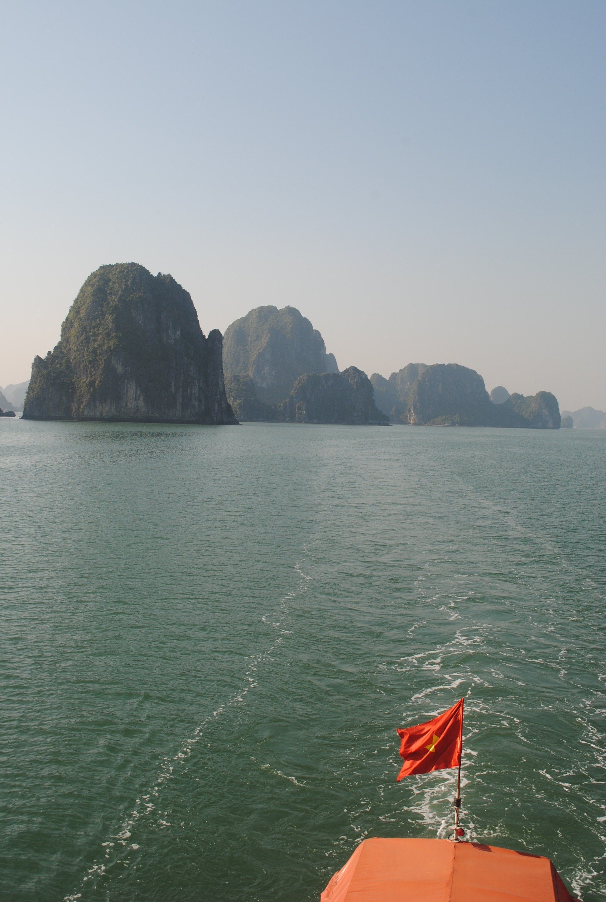 Junk Boating Through Halong Bay