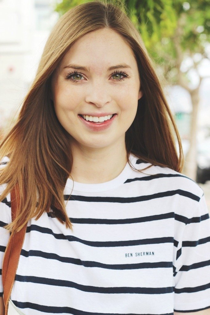 comfy striped tee
