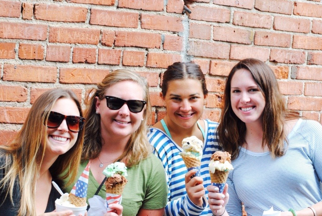 ice cream alley mccall idaho girls weekend