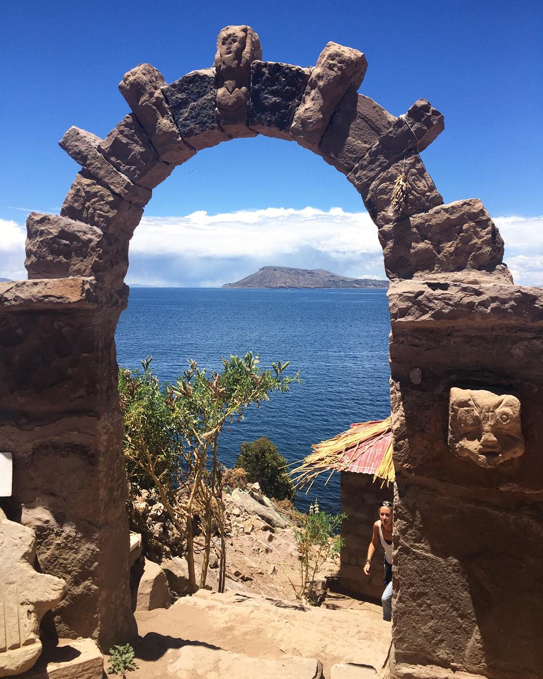 Lake Titicaca and Puno Village
