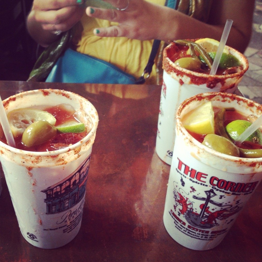 Dirty Bloody Mary drink