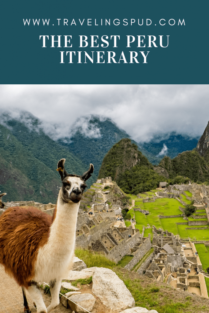 Best Peru itinerary