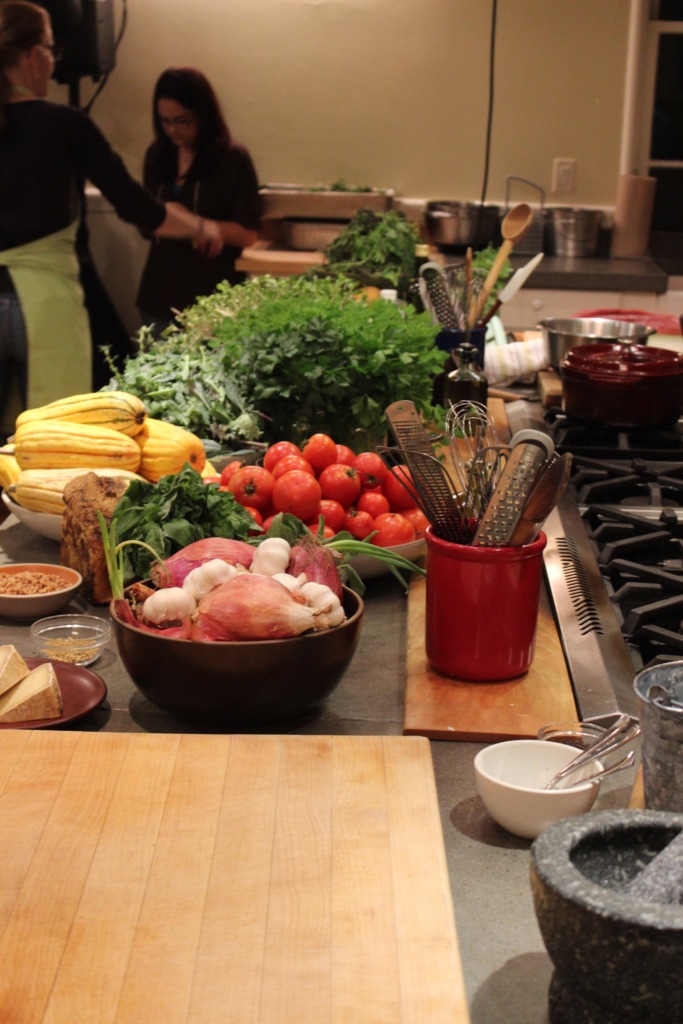 ingredients on the table