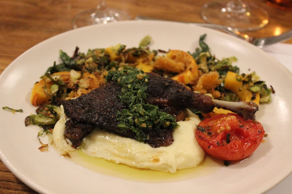 Cooking Class menu Cooking Class at Cavallo Point with Travel Alberta