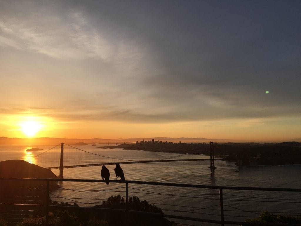 The Best Sunrise Hike Above the Golden Gate Bridge | Traveling Spud