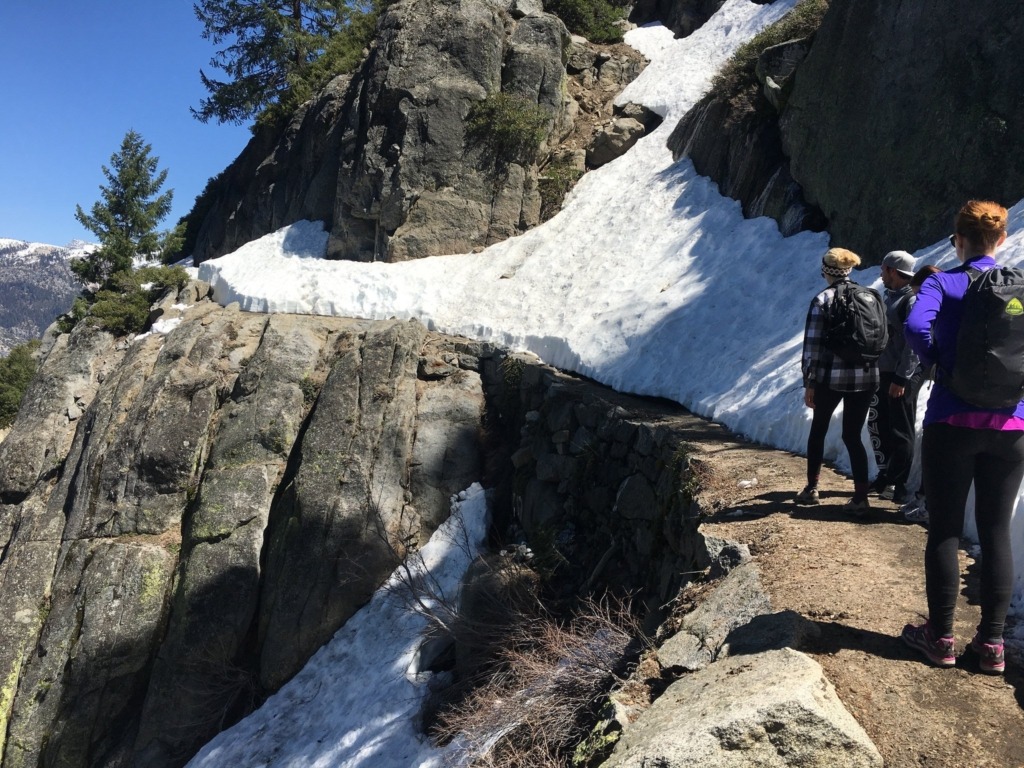 Yosemite hiking trail Yosemite hiking trail