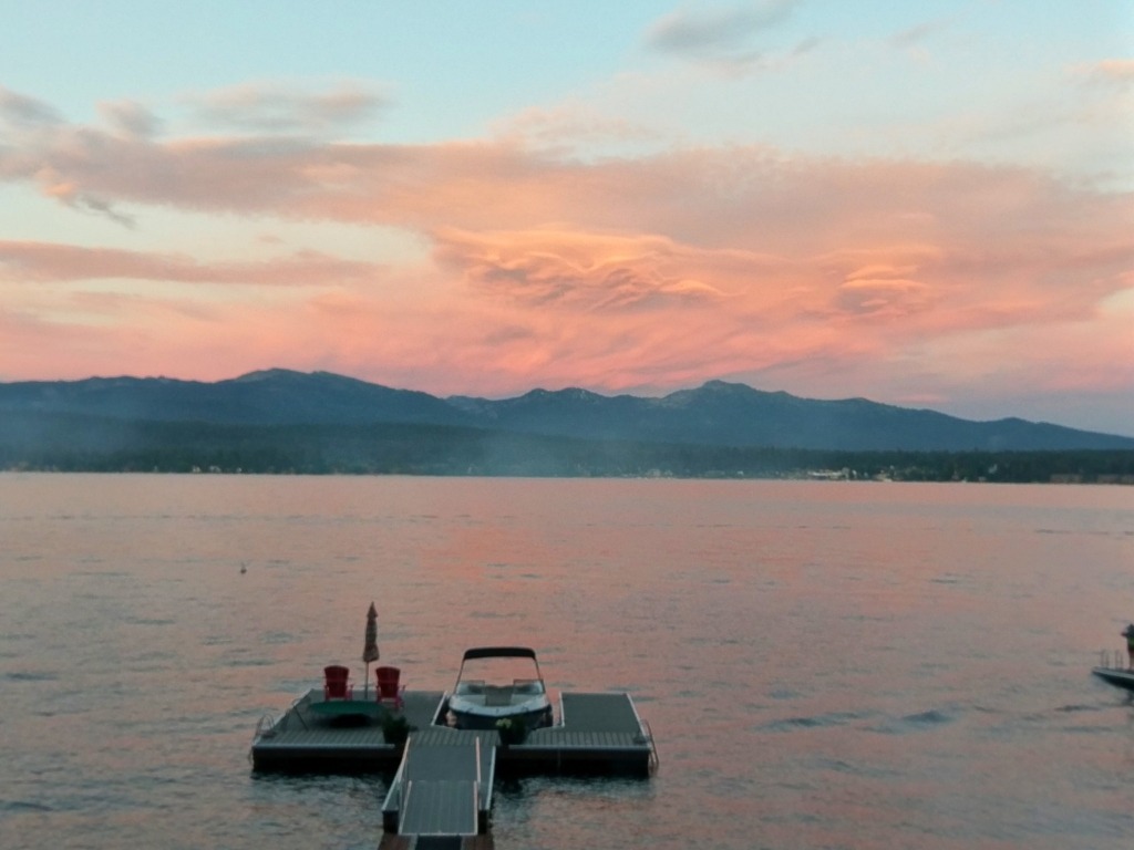 McCall at sunset