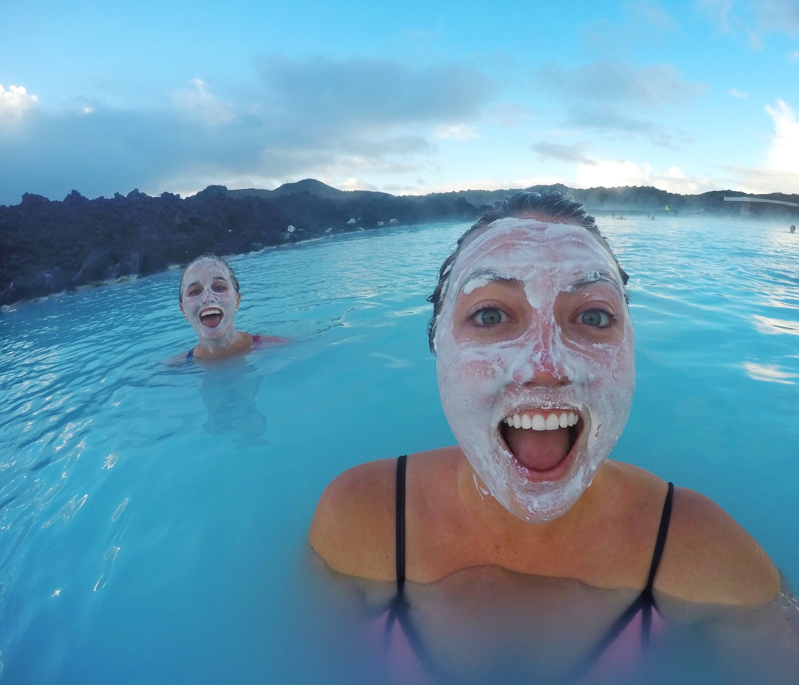 mud mask in Iceland