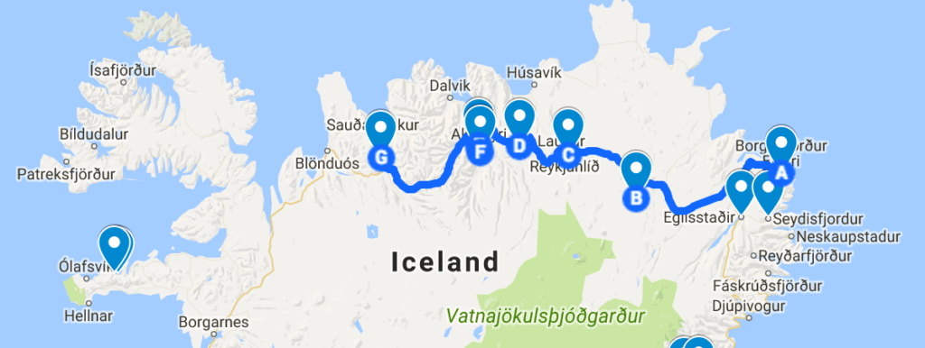 S-Curve in Ring Road #1, near Höfn, Iceland. – The Last Footprint