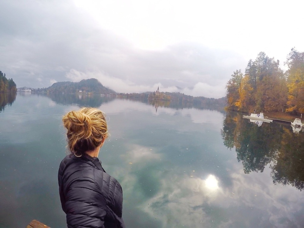 Lake Bled tourist