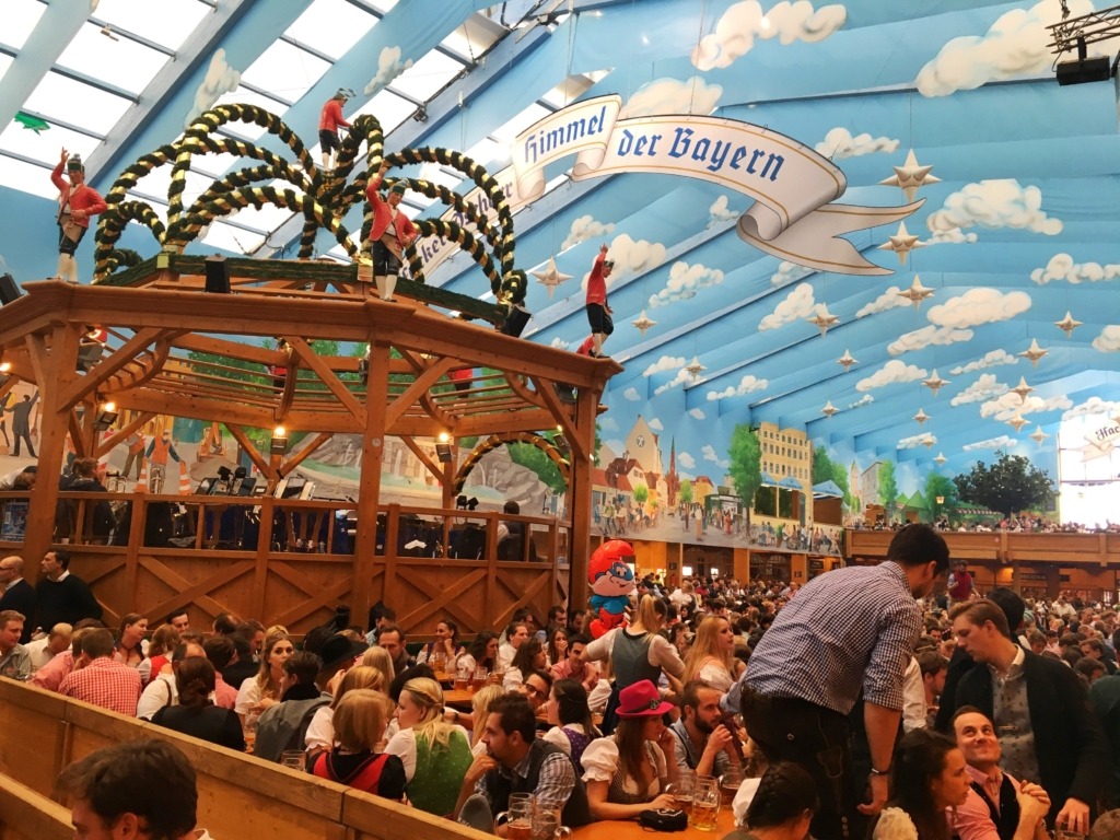 Oktoberfest tent