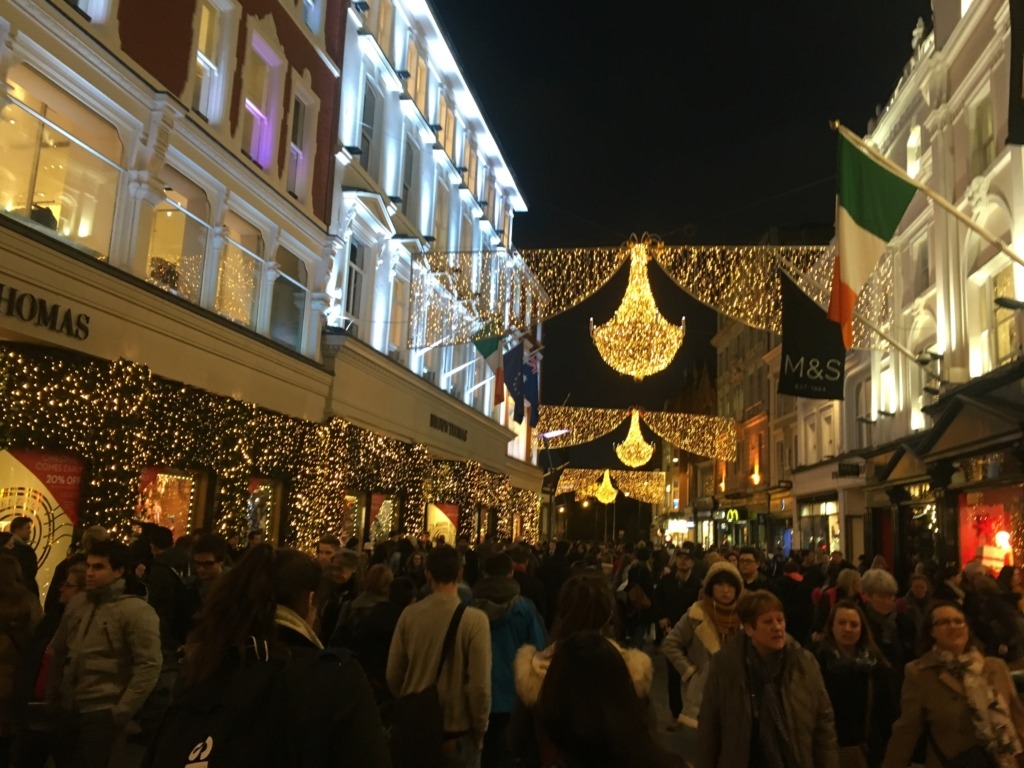 Dublin Christmas lights
