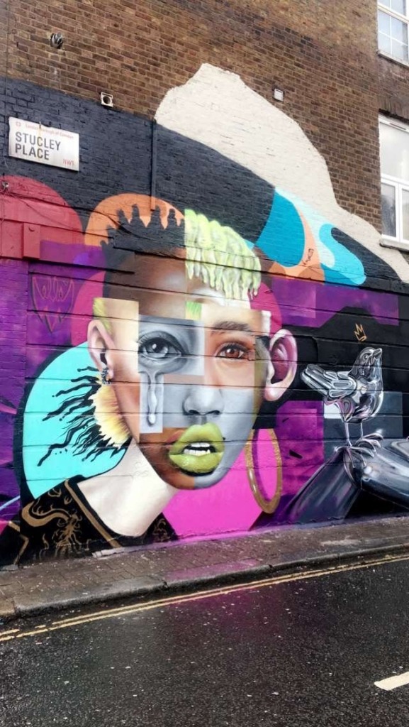 mural in London