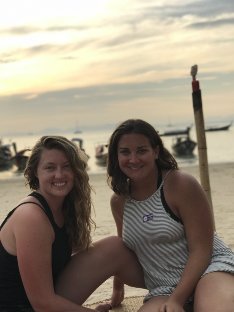 Katie and friend - Diaries Around the World: 6 MONTHS