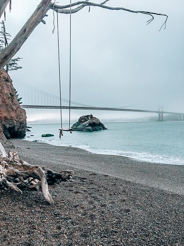 Kirby Cove hike to swing