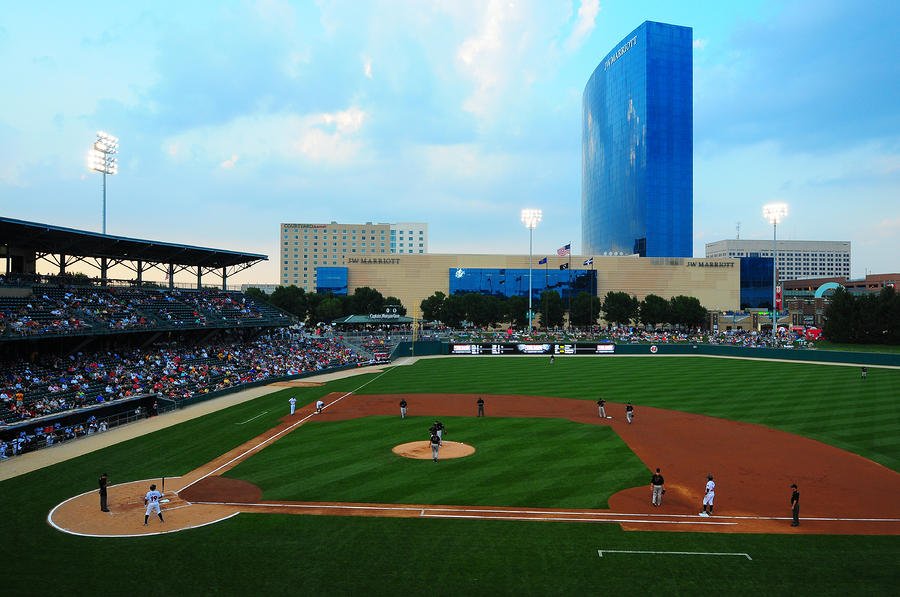 Baseball game in Indianapolis