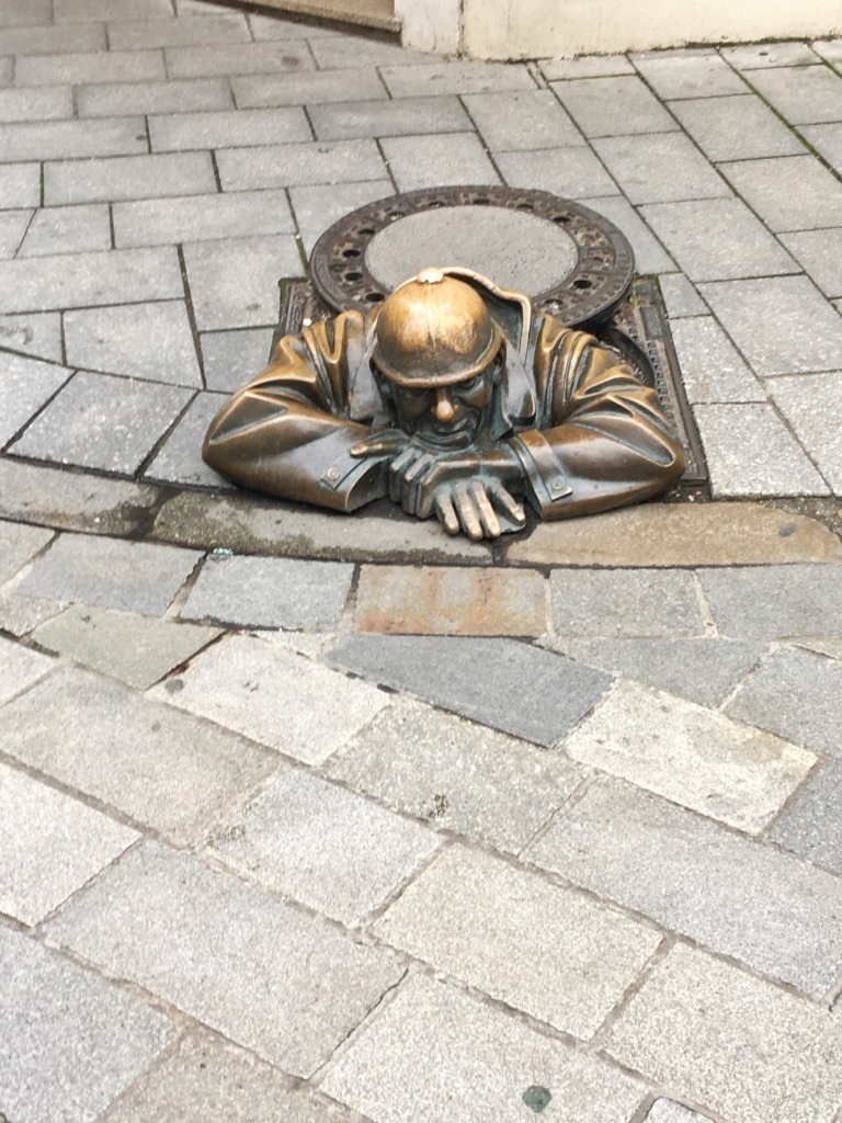 Čumil in Bratislava, Slovakia