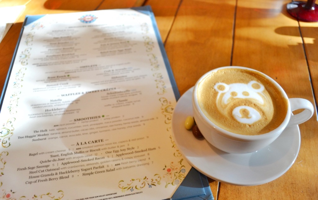 Konditorei menu