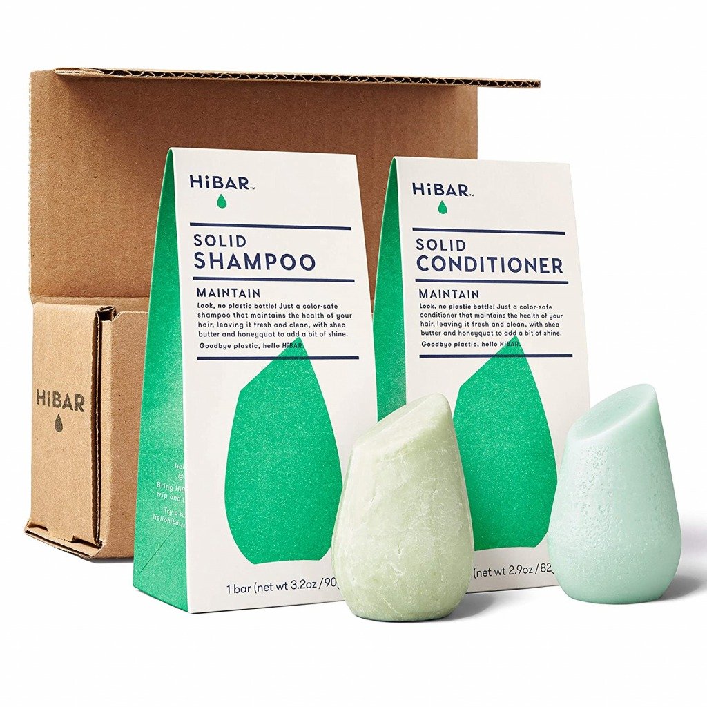 hiBar sustainable shampoo