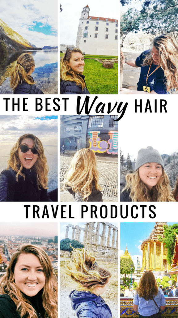 wavy hair travel products