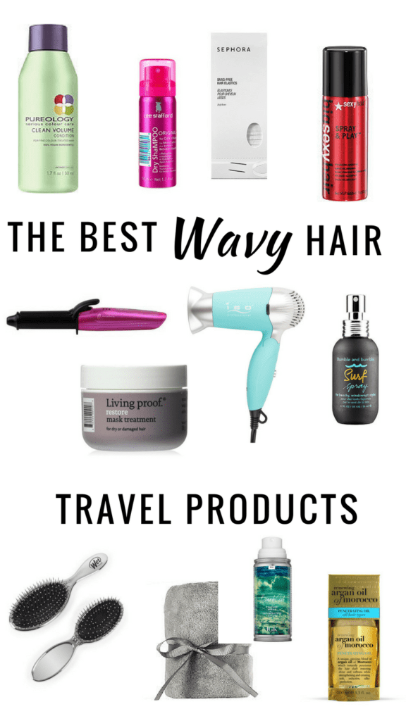 travel products for wavy hair