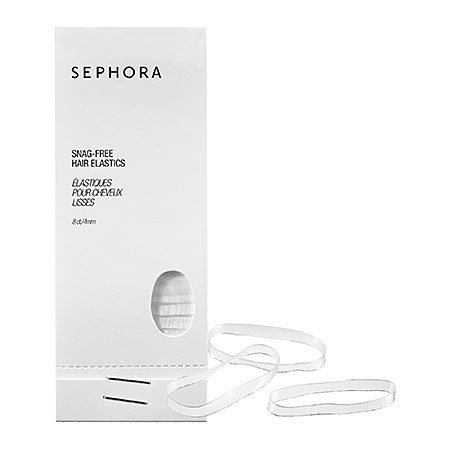 Snag-Free Hair Elastics Clear Set of 8