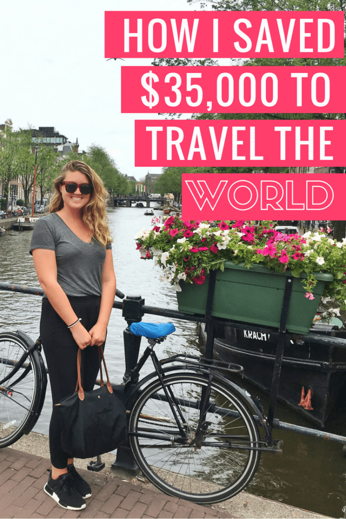 How I saved $35,000 to travel the world