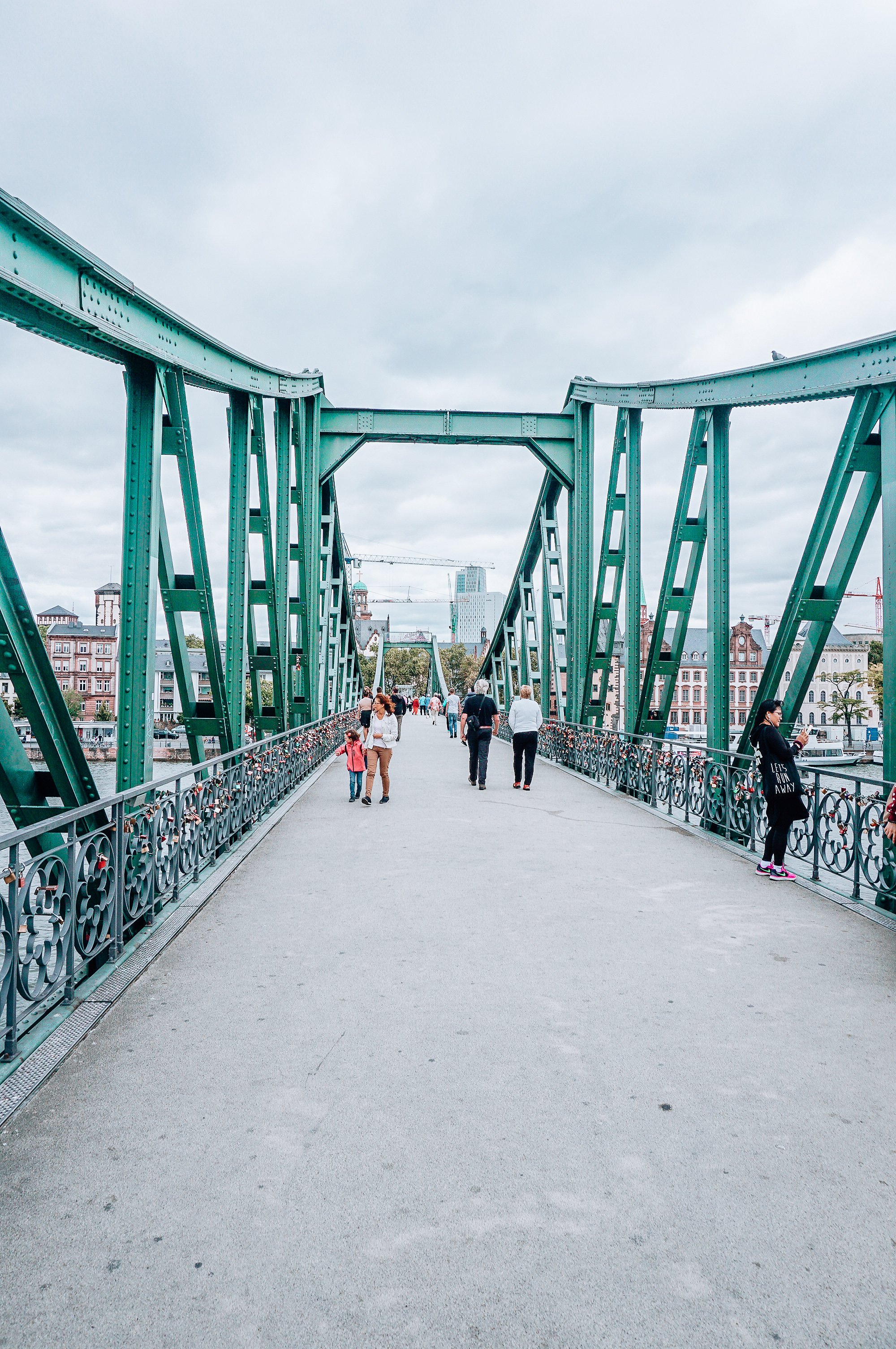 Lock Bridge Germany