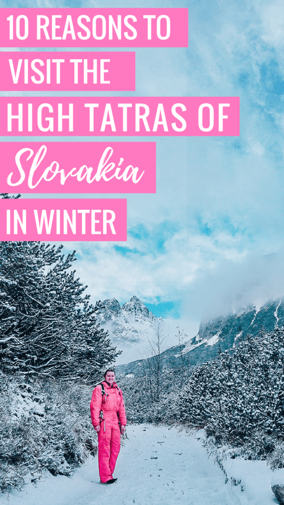 High Tatras in Slovakia