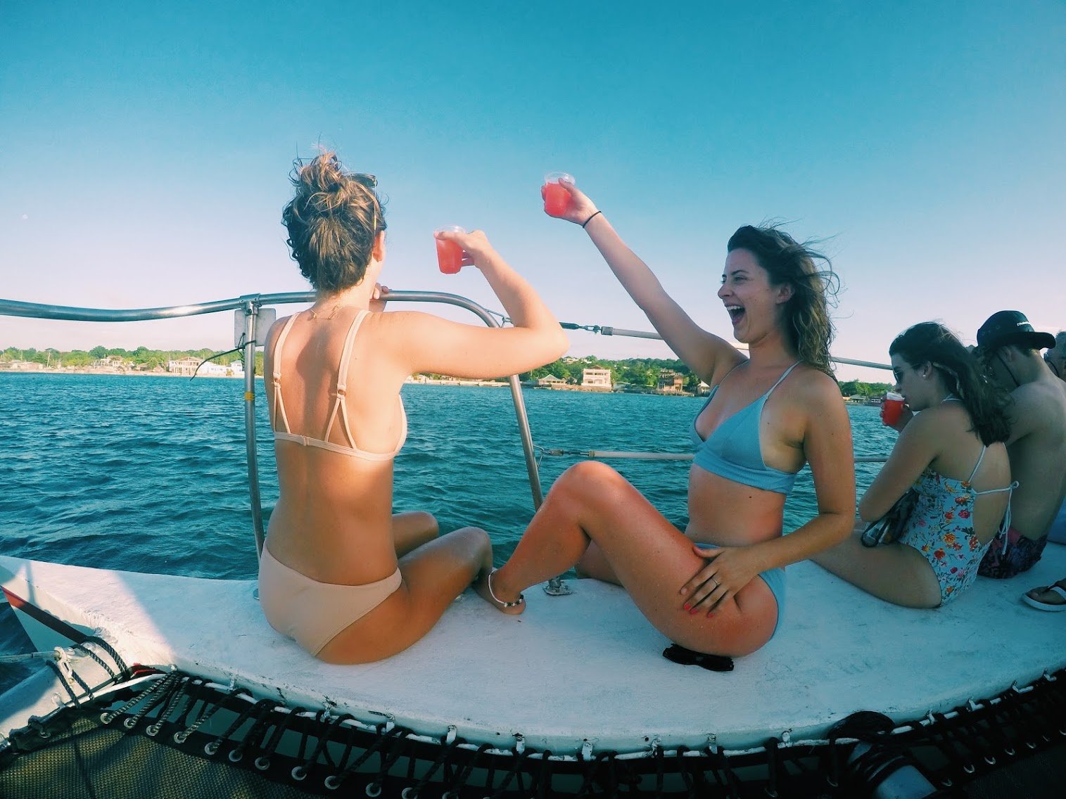catamaran adventure to Rick’s Café