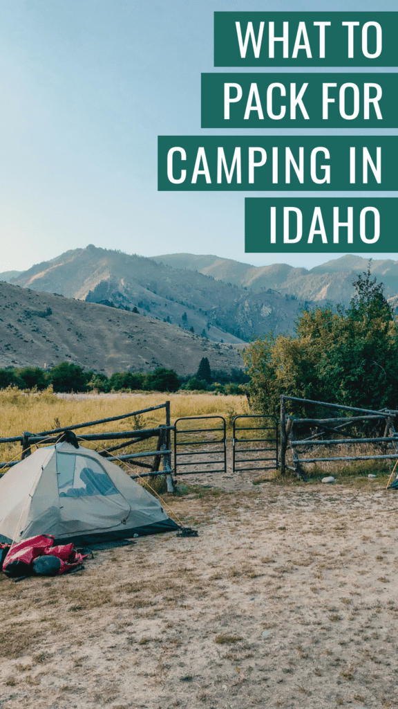 camping in Idaho