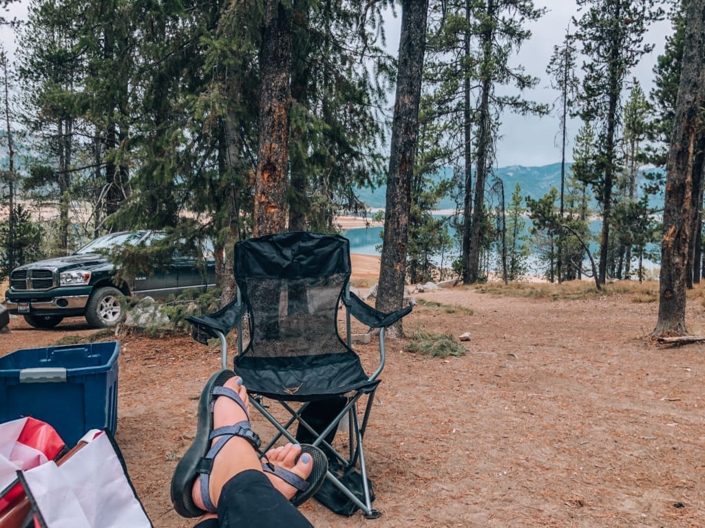 camping in Idaho