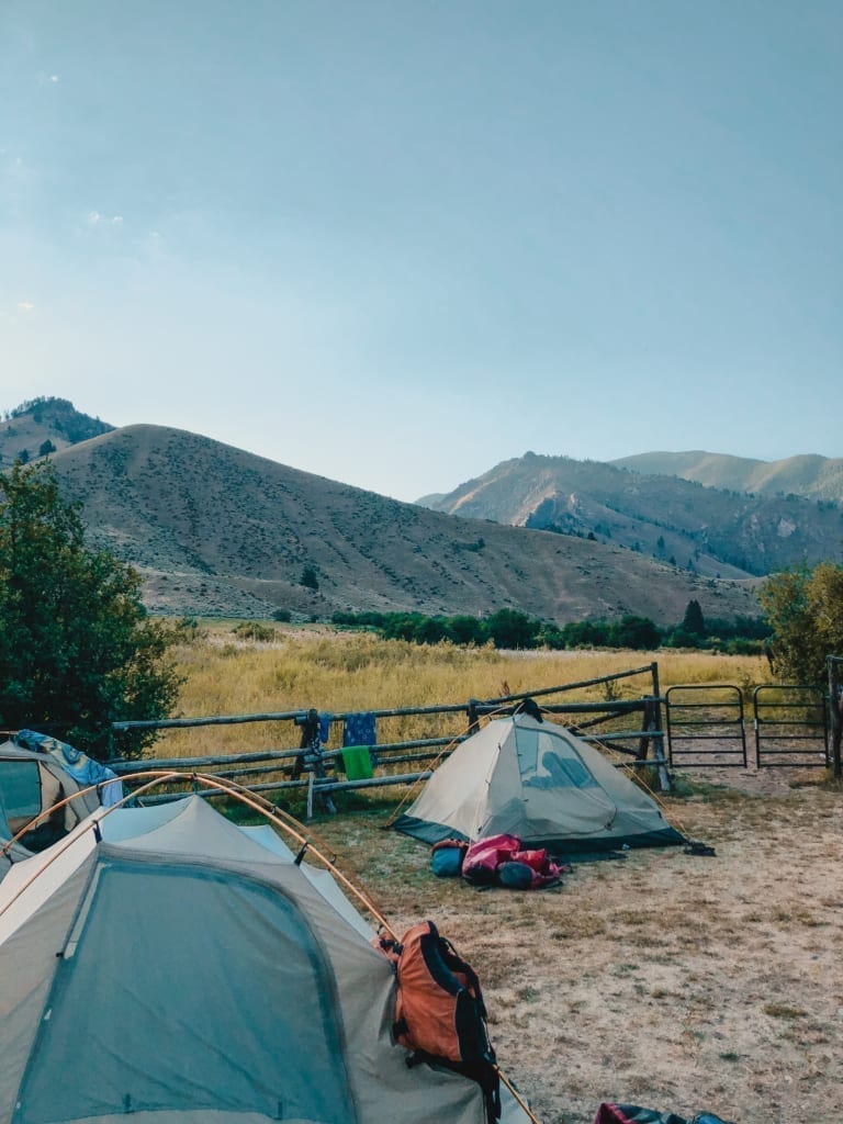 camping in Idaho