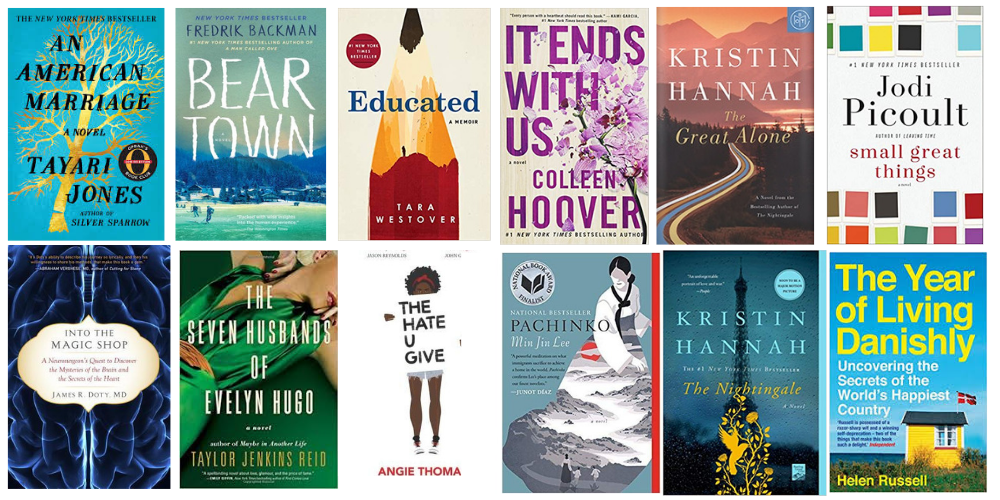 book list of 2018 My Favorite Books of 2018