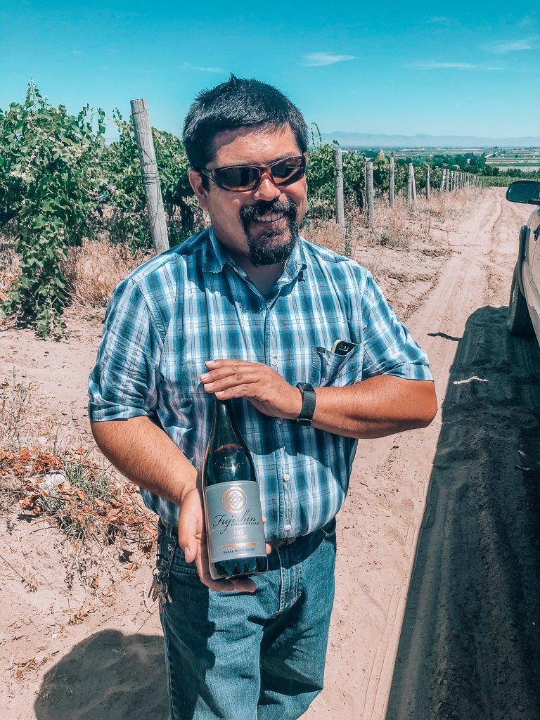 Fujishin wine tasting