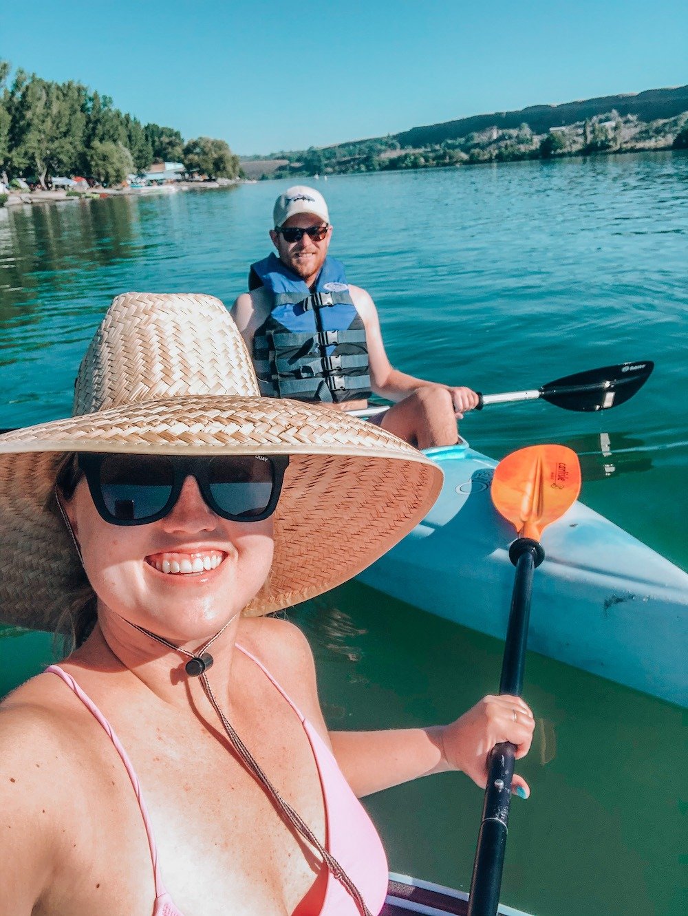kayaking to blue heart springs idaho kayaking to blue heart springs idaho