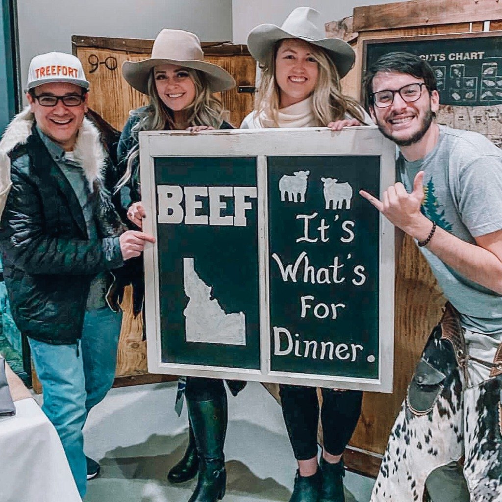 Idaho Beef Council with Katie Group Picture