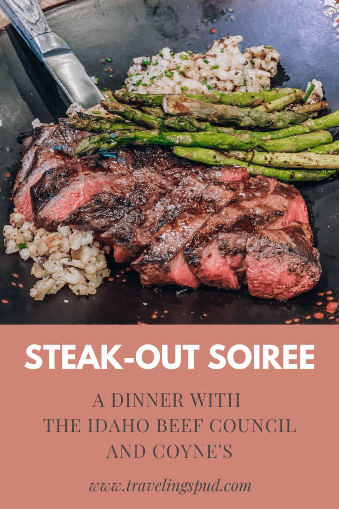 Steak-Out Soiree: A Dinner with the Idaho Beef Council and Coynes