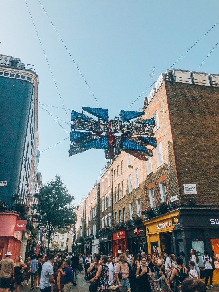 Carnaby St | London Summer Itinerary