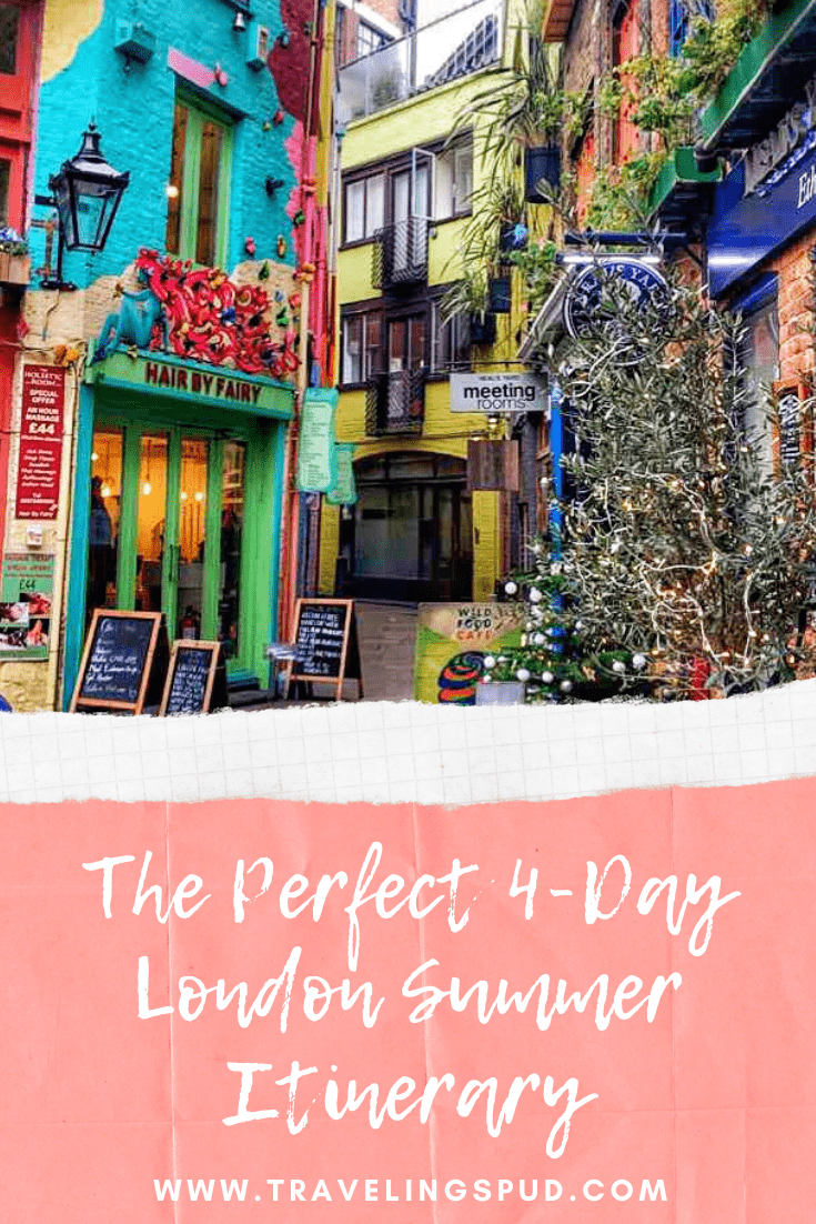 London Itinerary 2 The Perfect 4-Day London Summer Itinerary