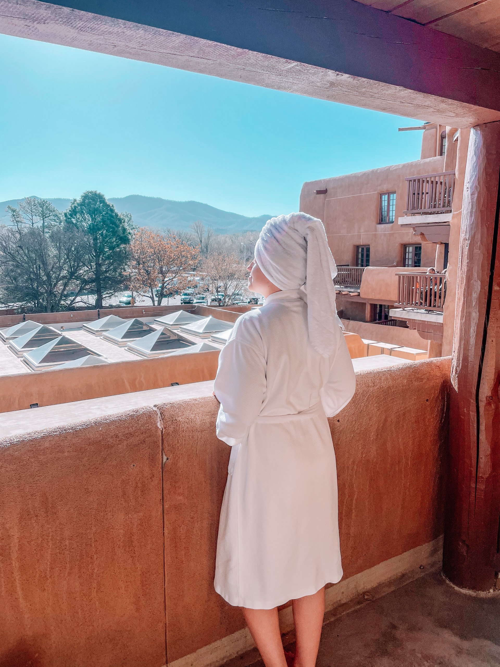 inn and spa at loretto balcony