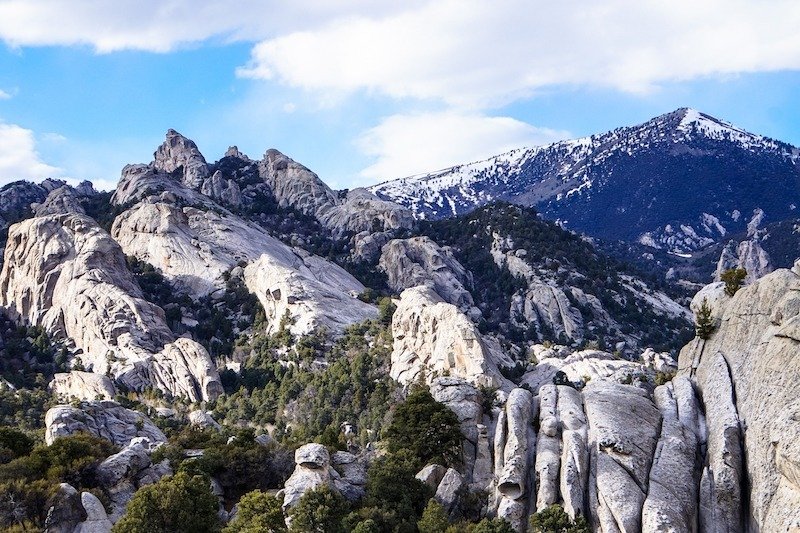 City of Rocks campsites