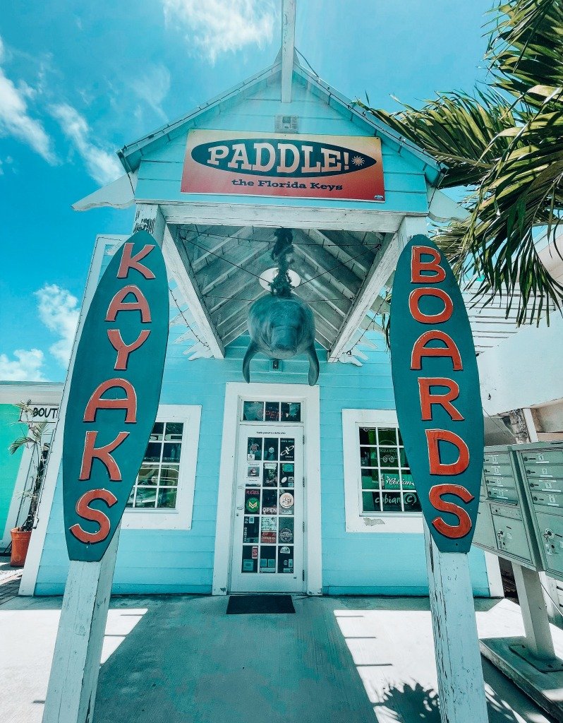 Key Largo paddleboarding shop