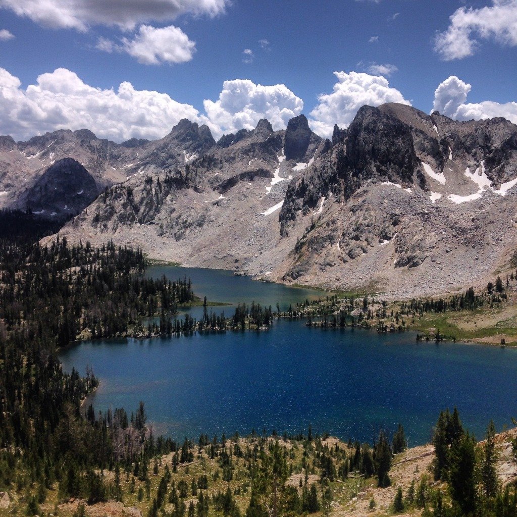 alpine lakes in the McCall area