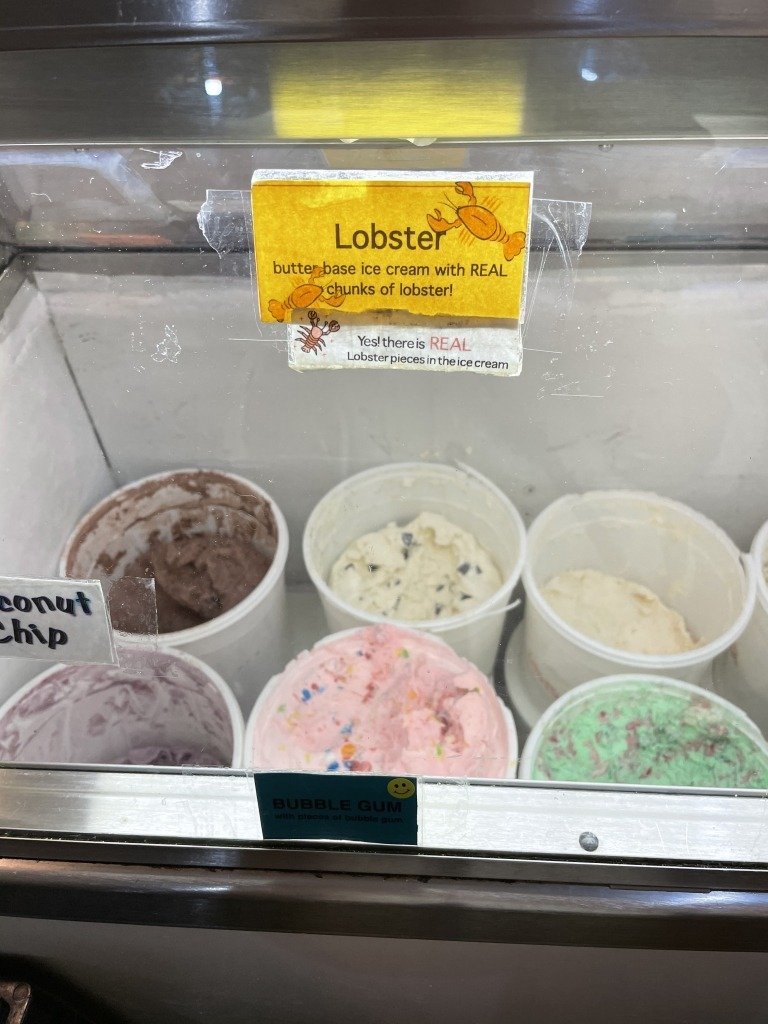 lobster ice cream