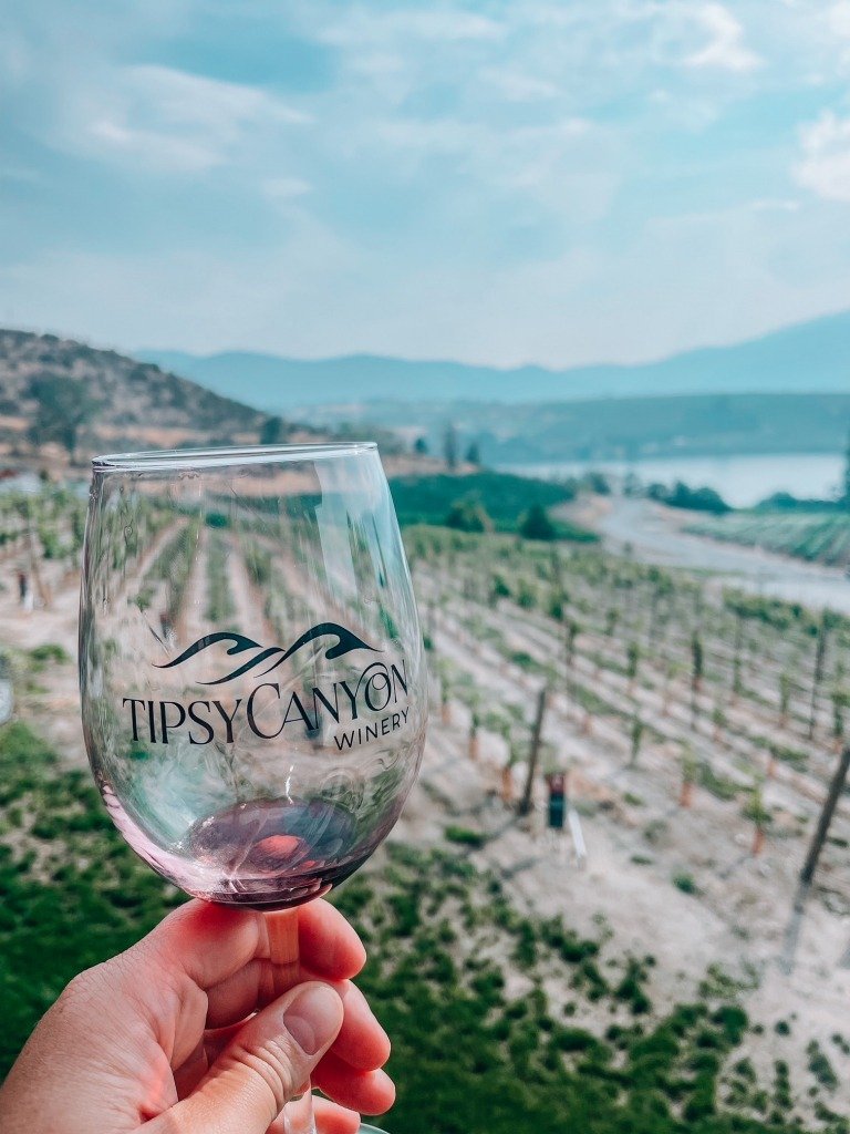Tipsy Canyon wine tasting