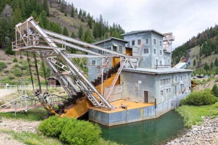 Yankee Fork Gold Dredge