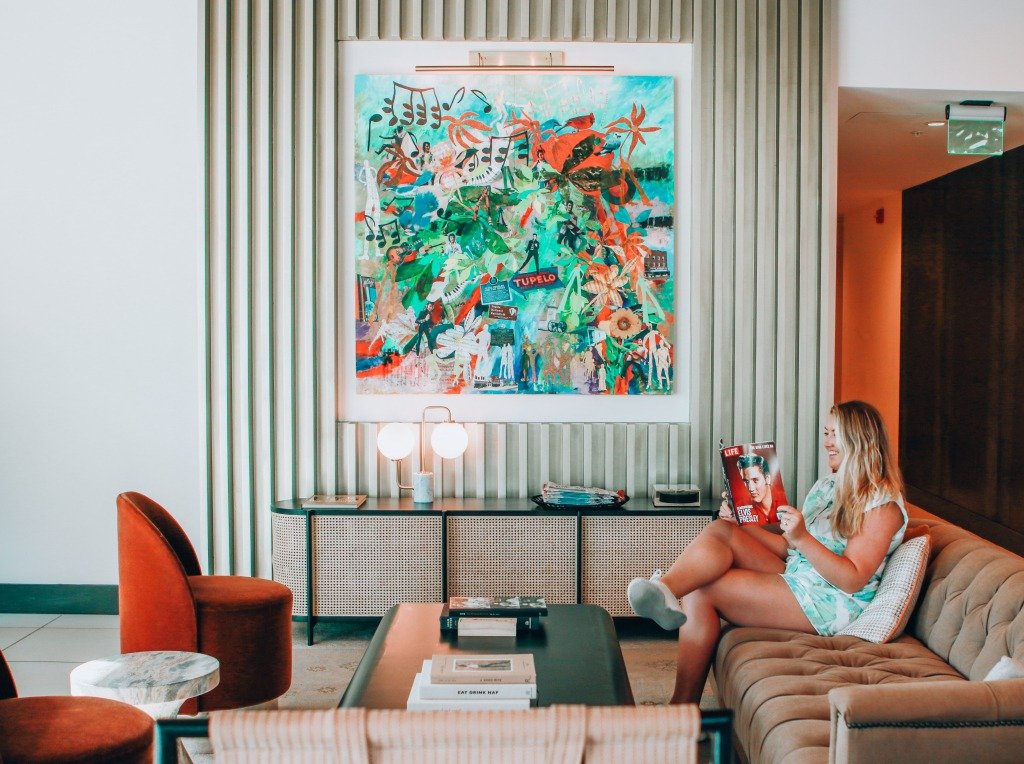 Hotel Tupelo lobby Hotel Tupelo lobby