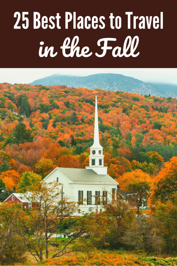 best places to travel in the fall in the US