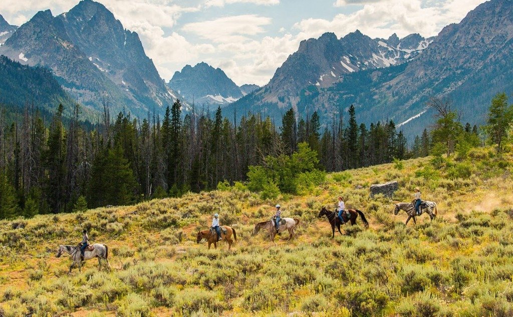 Redfish Lake Horseback Riding